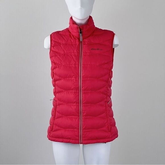 Eddie Bauer DOWN FILL Winter Puffer Parka Vest Size M - Picture 1 of 8